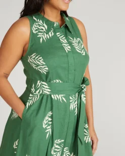 Universal Standard Adelaide Linen Shirtdress