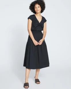 Universal Standard Ambroeus Smocked Poplin Dress