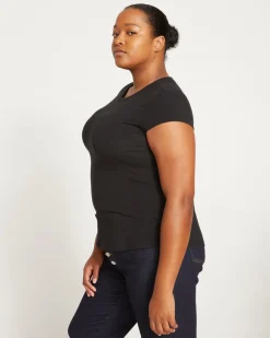 Universal Standard Ashley Cap Sleeve Tee