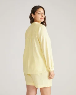 Universal Standard Avalon Linen Top