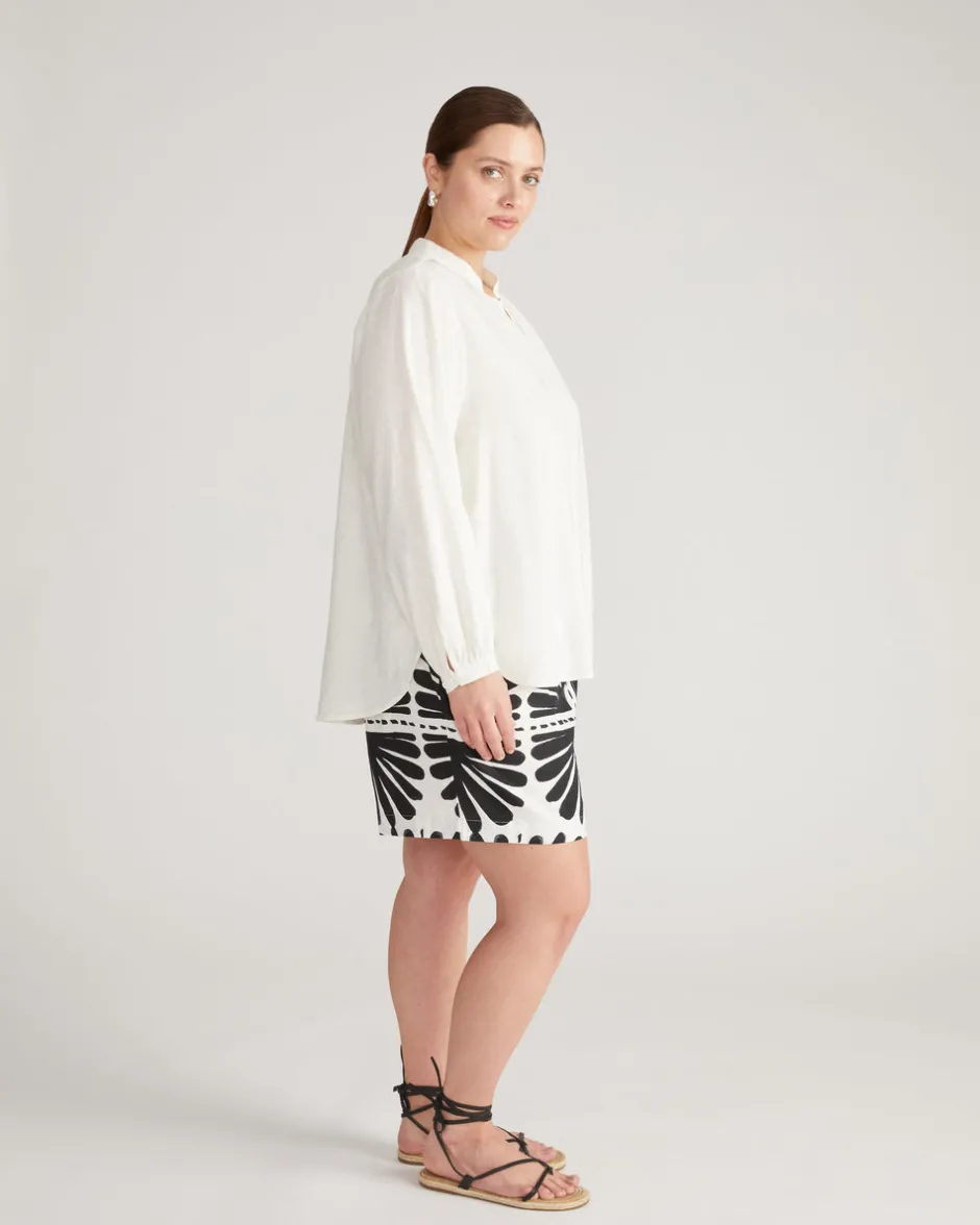 Universal Standard Avalon Linen Top