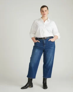 Universal Standard Bae Boyfriend Crop Jeans