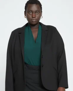 Universal Standard Beas Ponte Blazer