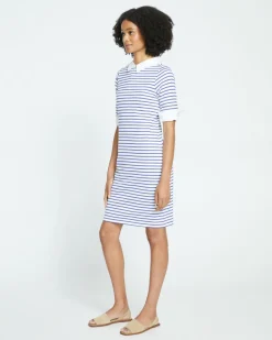 Universal Standard Belle Breton Stripe Jersey Dress