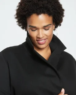 Universal Standard Bianca Double Breasted Ponte Blazer