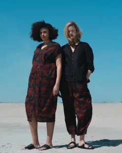 Universal Standard Cabana Linen Kaftan