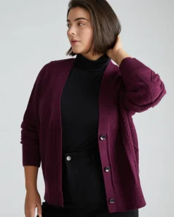 Universal Standard Cable Knit Cardigan