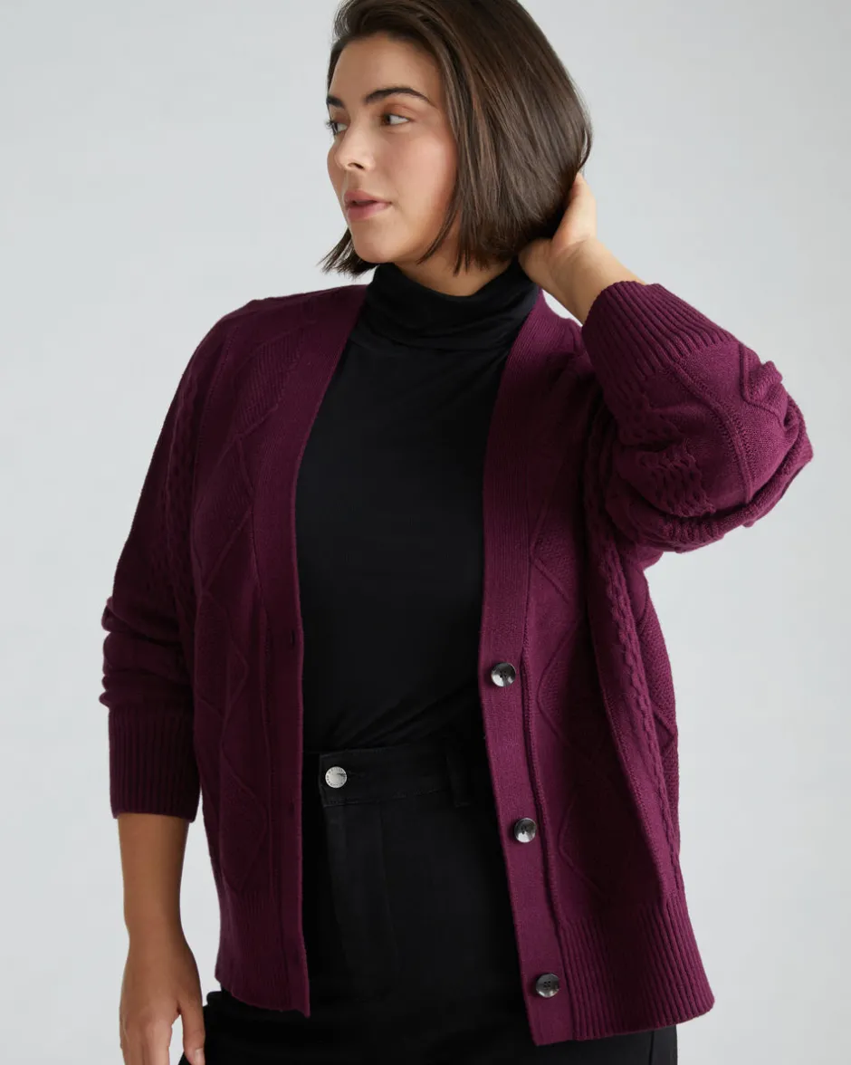 Universal Standard Cable Knit Cardigan