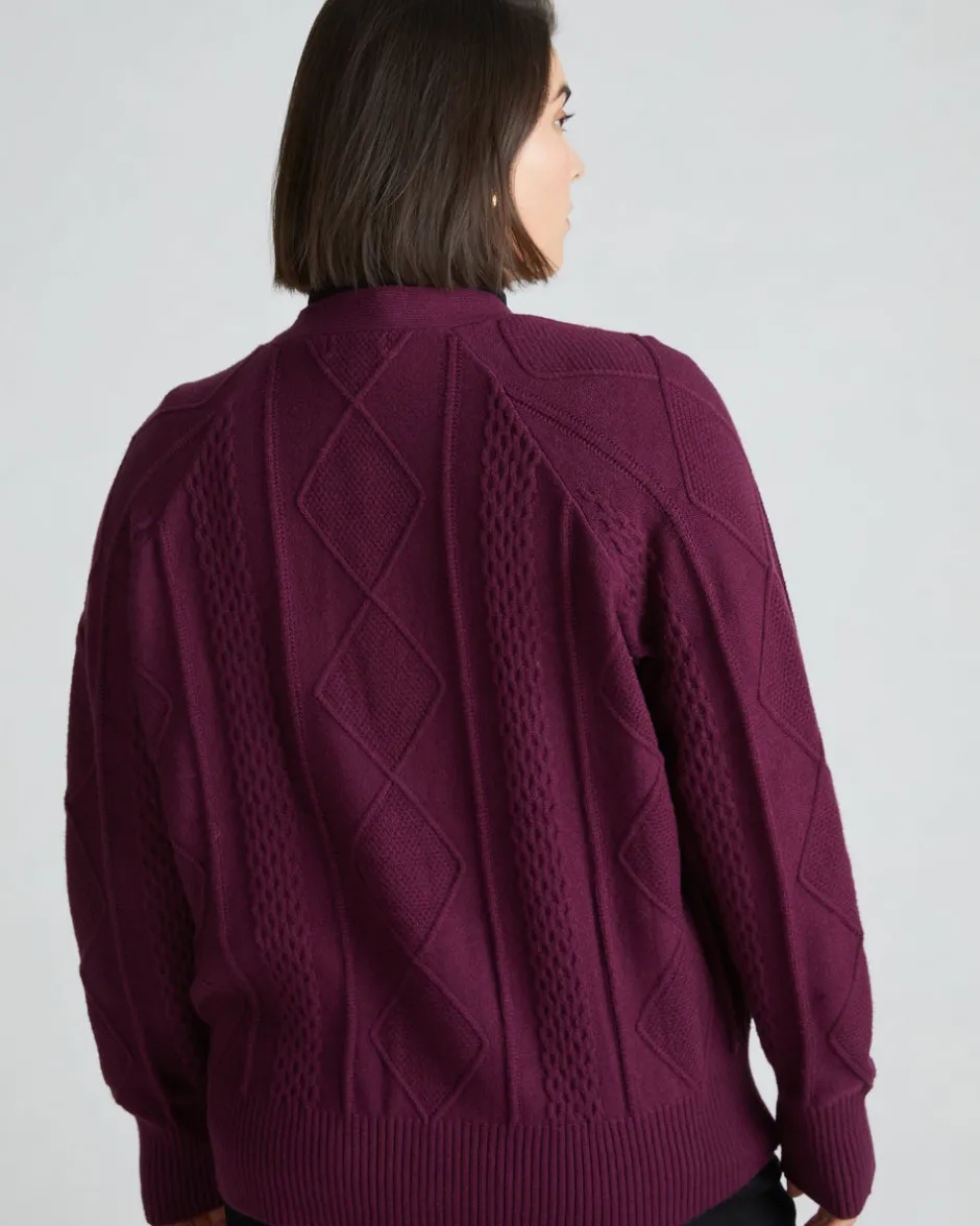 Universal Standard Cable Knit Cardigan