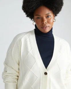 Universal Standard Cable Knit Cardigan