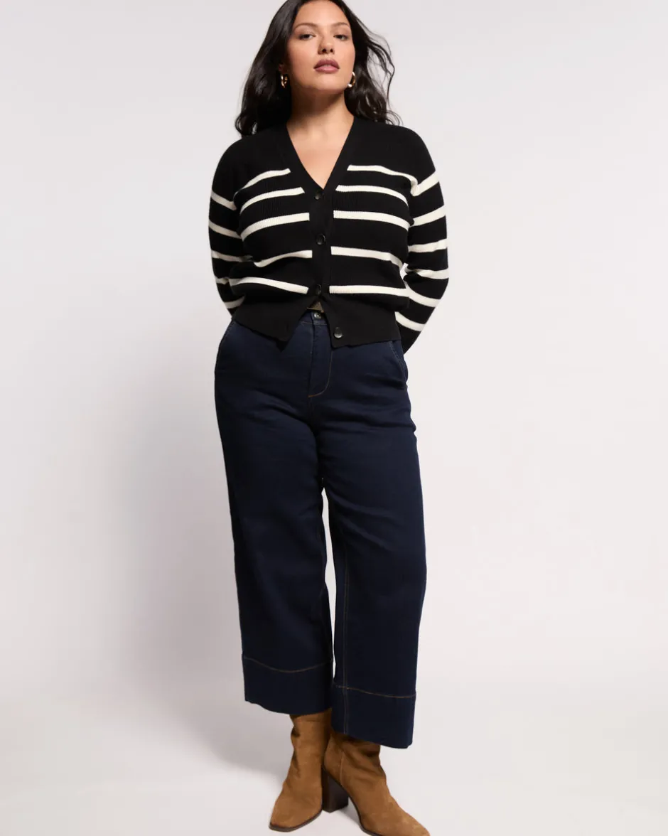 Universal Standard Carol High Rise Cropped Jeans