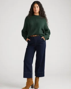 Universal Standard Carol High Rise Cropped Jeans