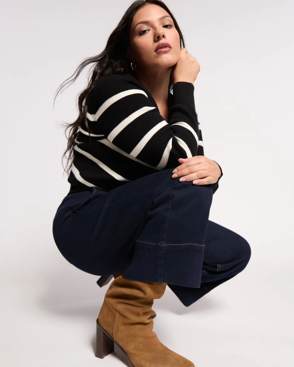 Universal Standard Carol High Rise Cropped Jeans