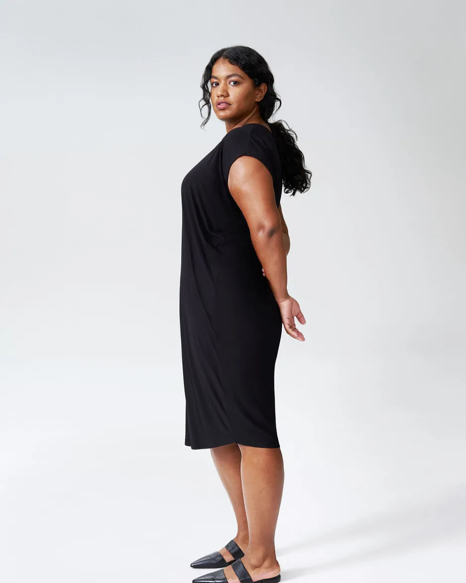 Universal Standard Carrea Relaxed Liquid Jersey Dress