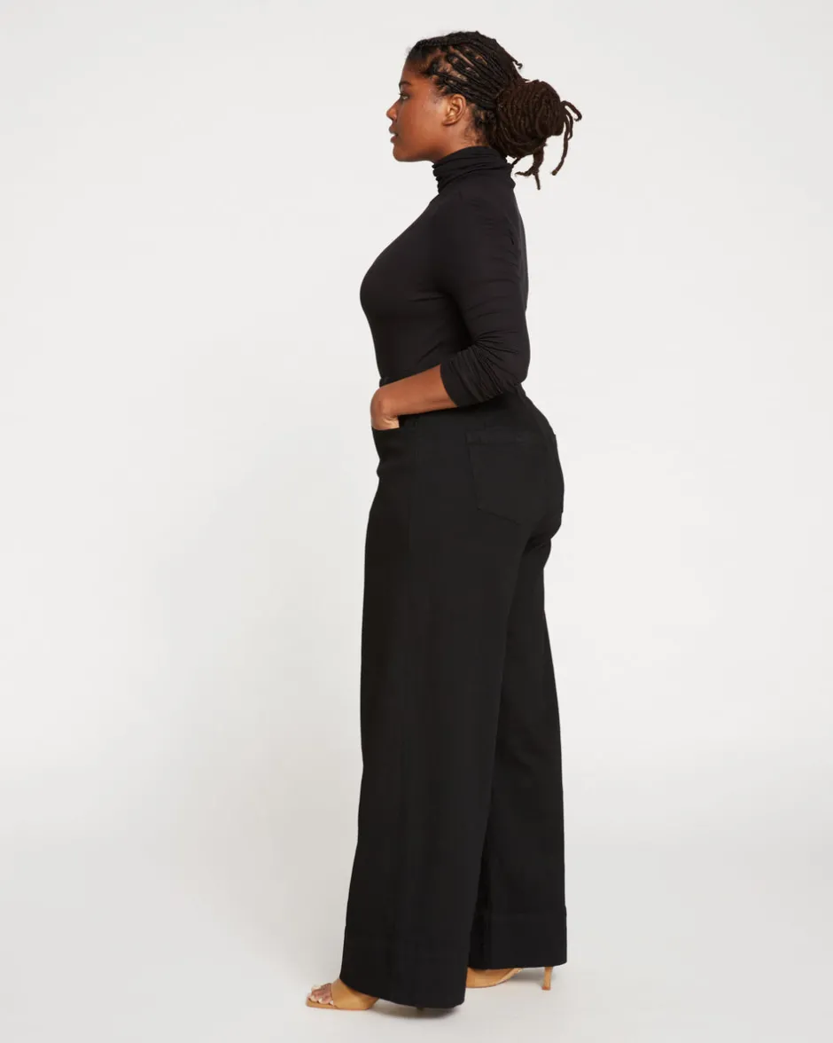 Universal Standard Carrie High Rise Wide Leg Jeans