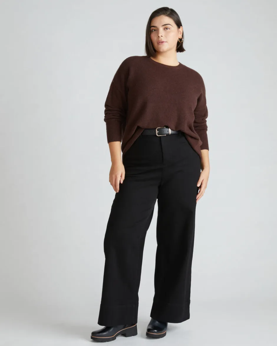 Universal Standard Carrie High Rise Wide Leg Jeans