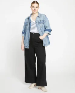 Universal Standard Carrie High Rise Wide Leg Jeans
