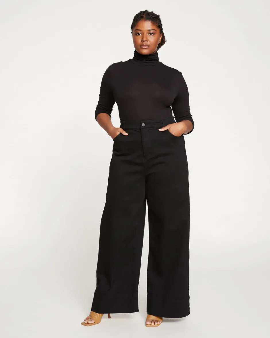 Universal Standard Carrie High Rise Wide Leg Jeans