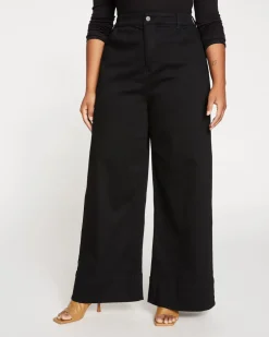 Universal Standard Carrie High Rise Wide Leg Jeans