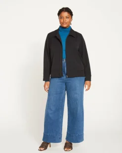 Universal Standard Carrie High Rise Wide Leg Jeans