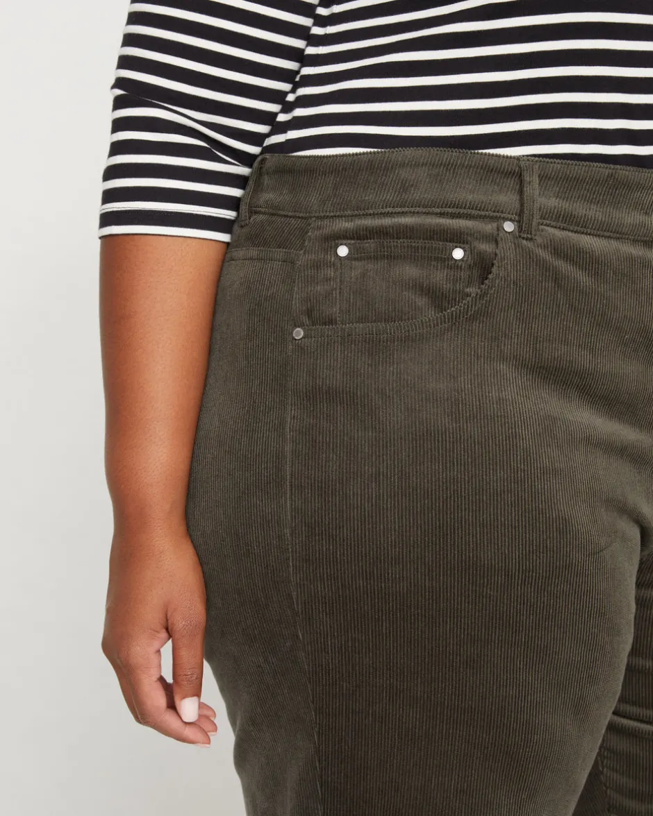 Universal Standard Cassidy High Rise Straight Corduroy Pants