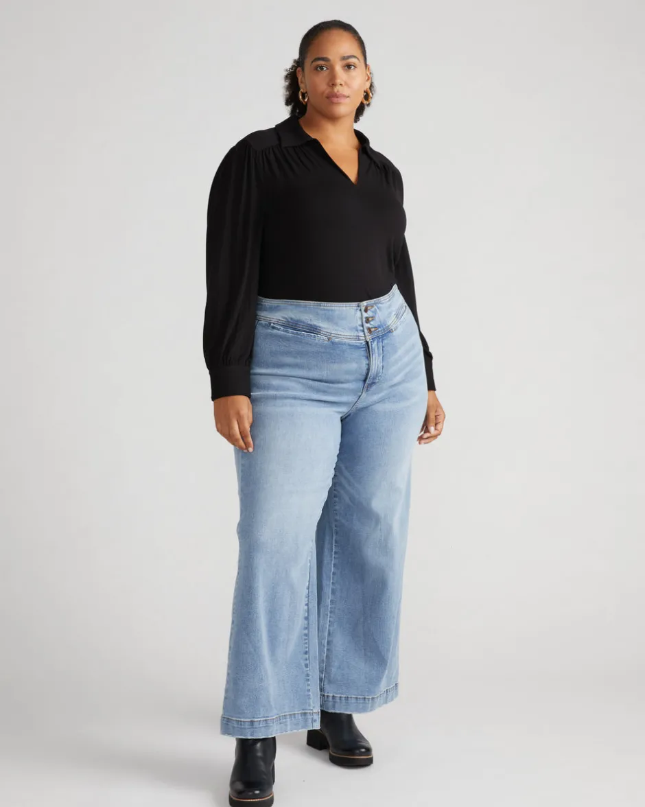 Universal Standard Charlie High Rise Sailor Jeans