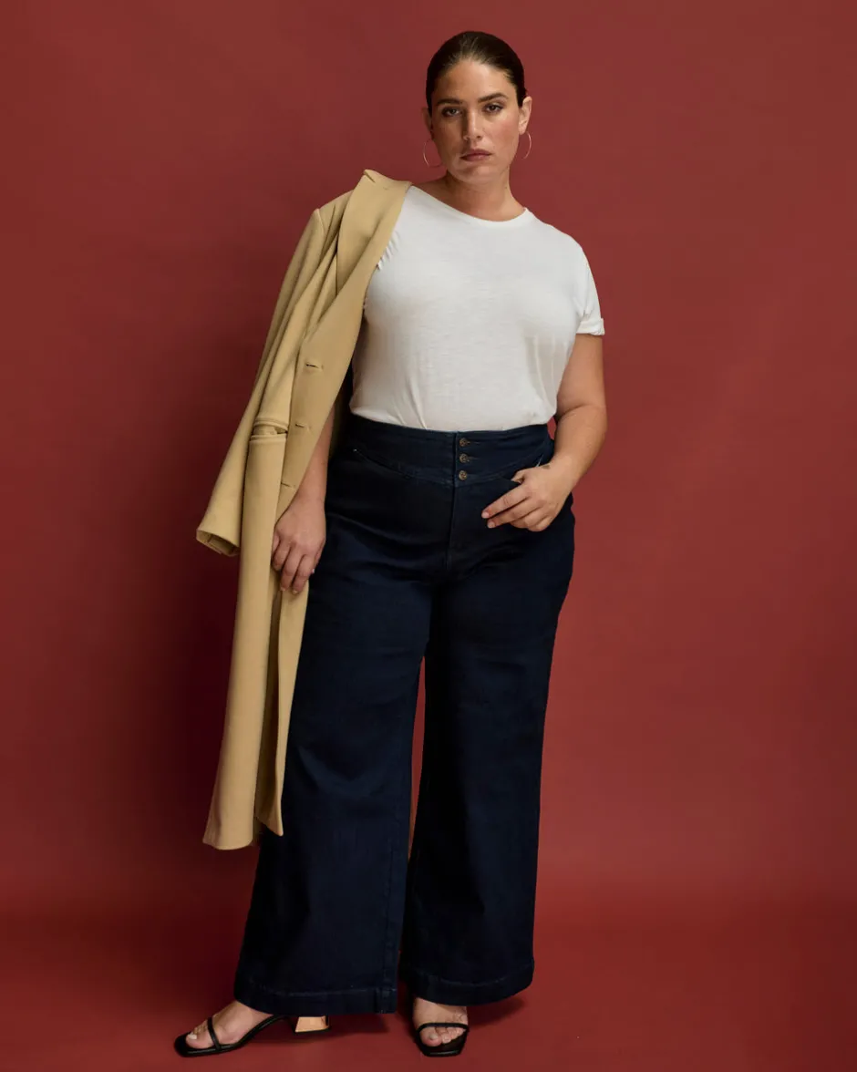 Universal Standard Charlie High Rise Sailor Jeans