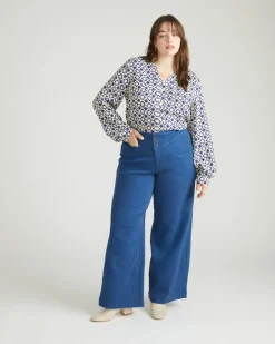 Universal Standard Charlie High Rise Sailor Jeans