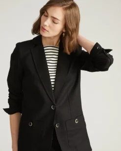 Universal Standard Coastal Linen Blazer