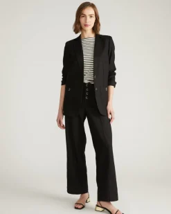 Universal Standard Coastal Linen Blazer