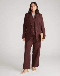 Universal Standard Coastal Linen Blazer