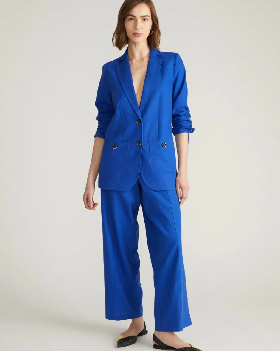 Universal Standard Coastal Linen Blazer