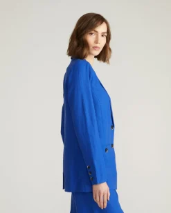 Universal Standard Coastal Linen Blazer