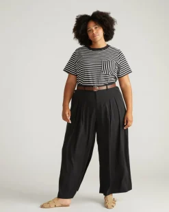 Universal Standard Cooling Cupro Wide Leg Pant