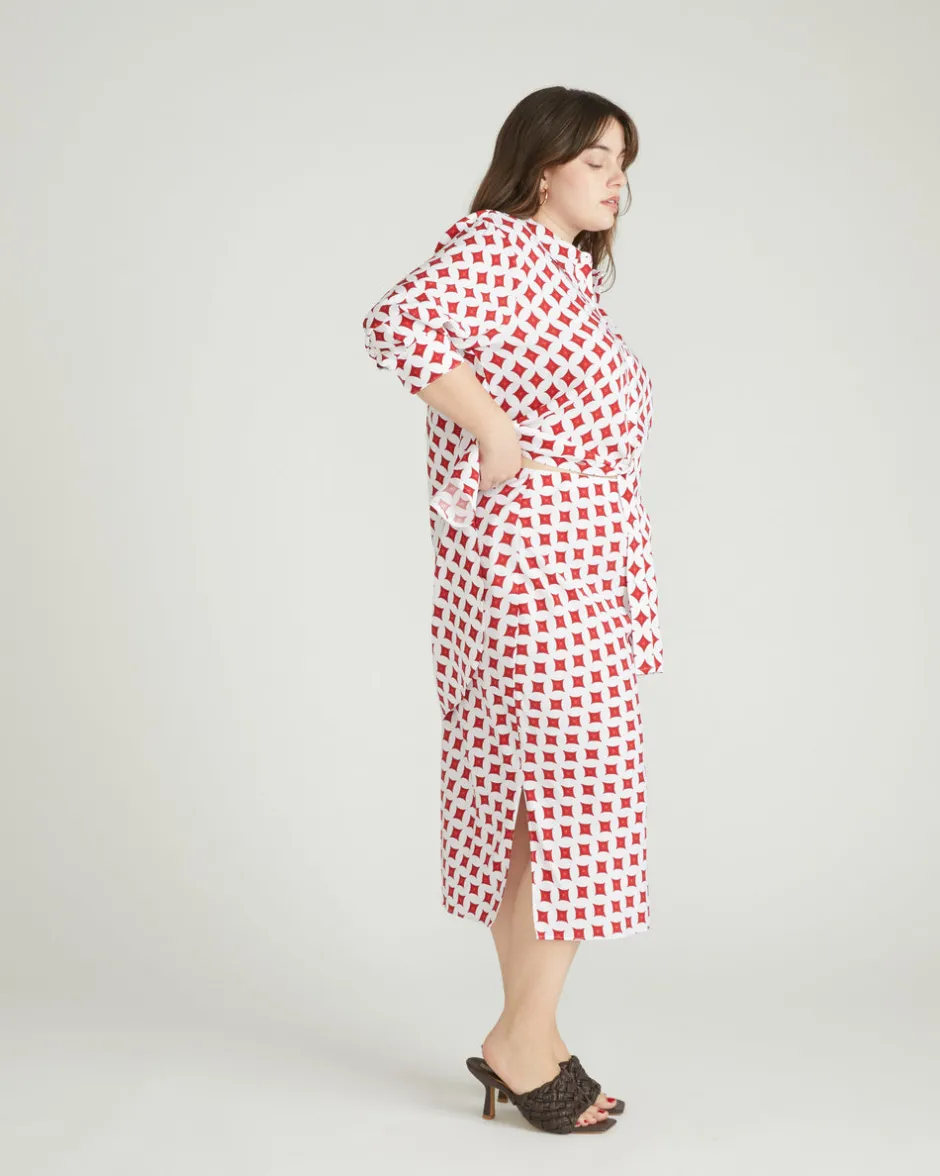 Universal Standard Cooling Stretch Cupro Bias Skirt