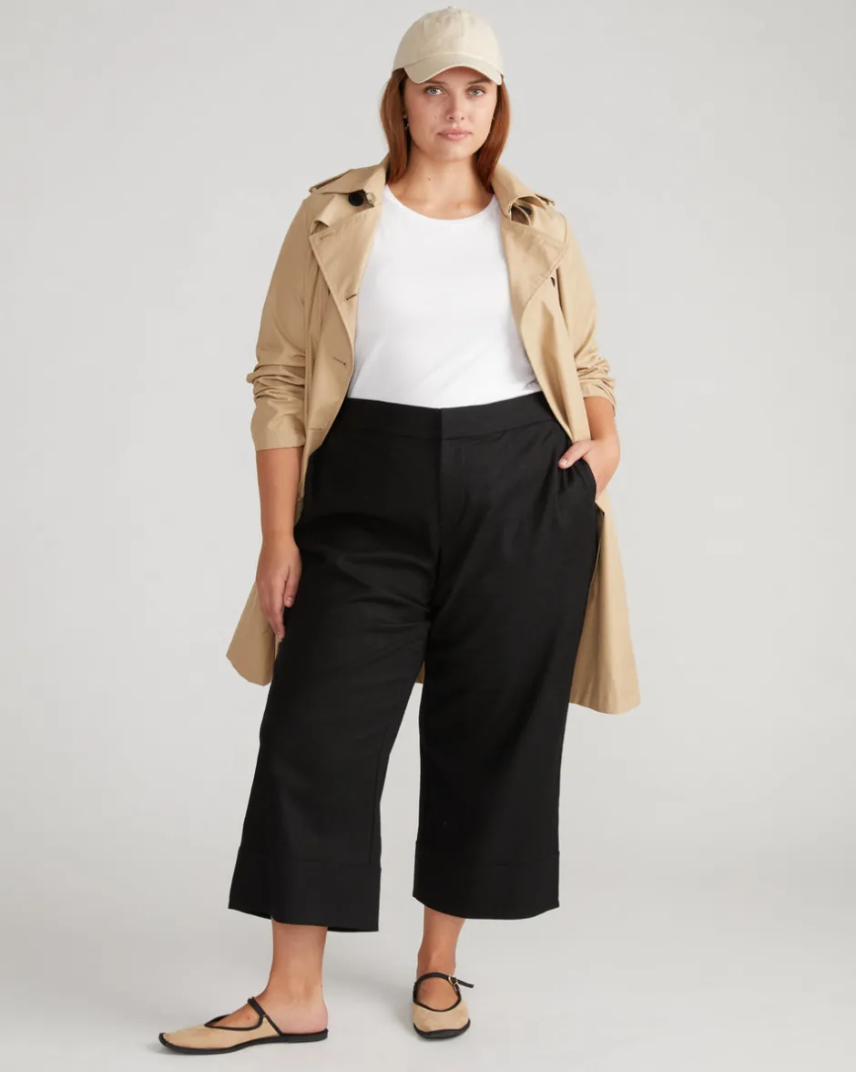 Universal Standard Courtyard Linen Capris