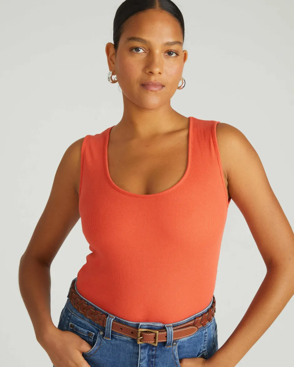 Universal Standard Daisy Ribbed Tank
