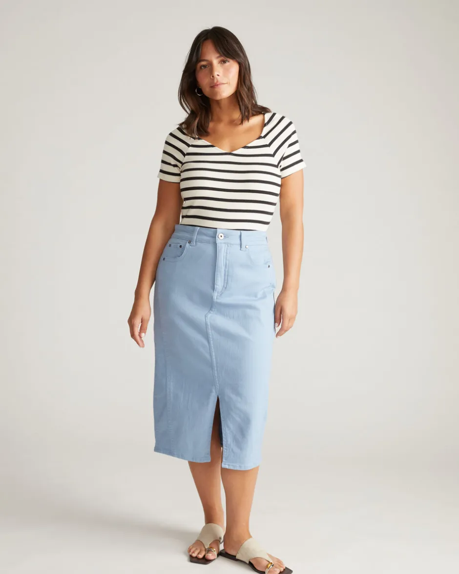 Universal Standard Dakota Denim Skirt