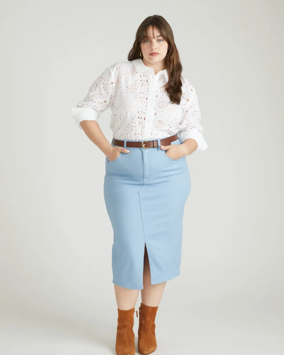 Universal Standard Dakota Denim Skirt