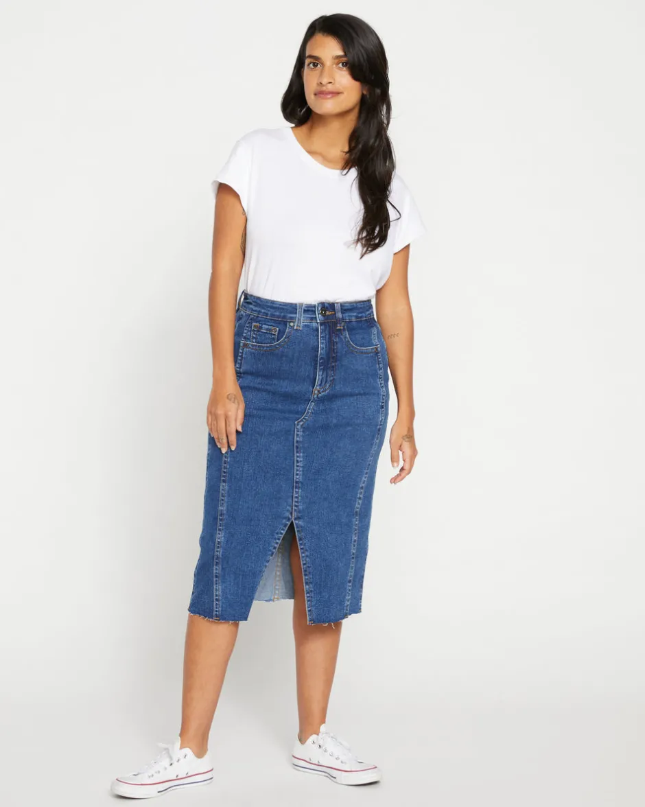 Universal Standard Dakota Denim Skirt