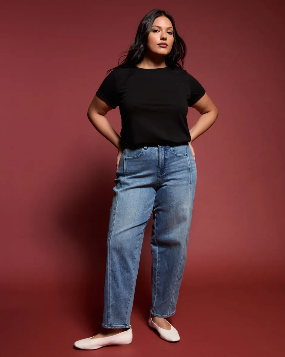 Universal Standard Dakota Twisted Leg Jeans