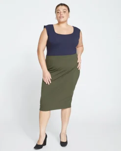 Universal Standard Danube Jersey Skirt