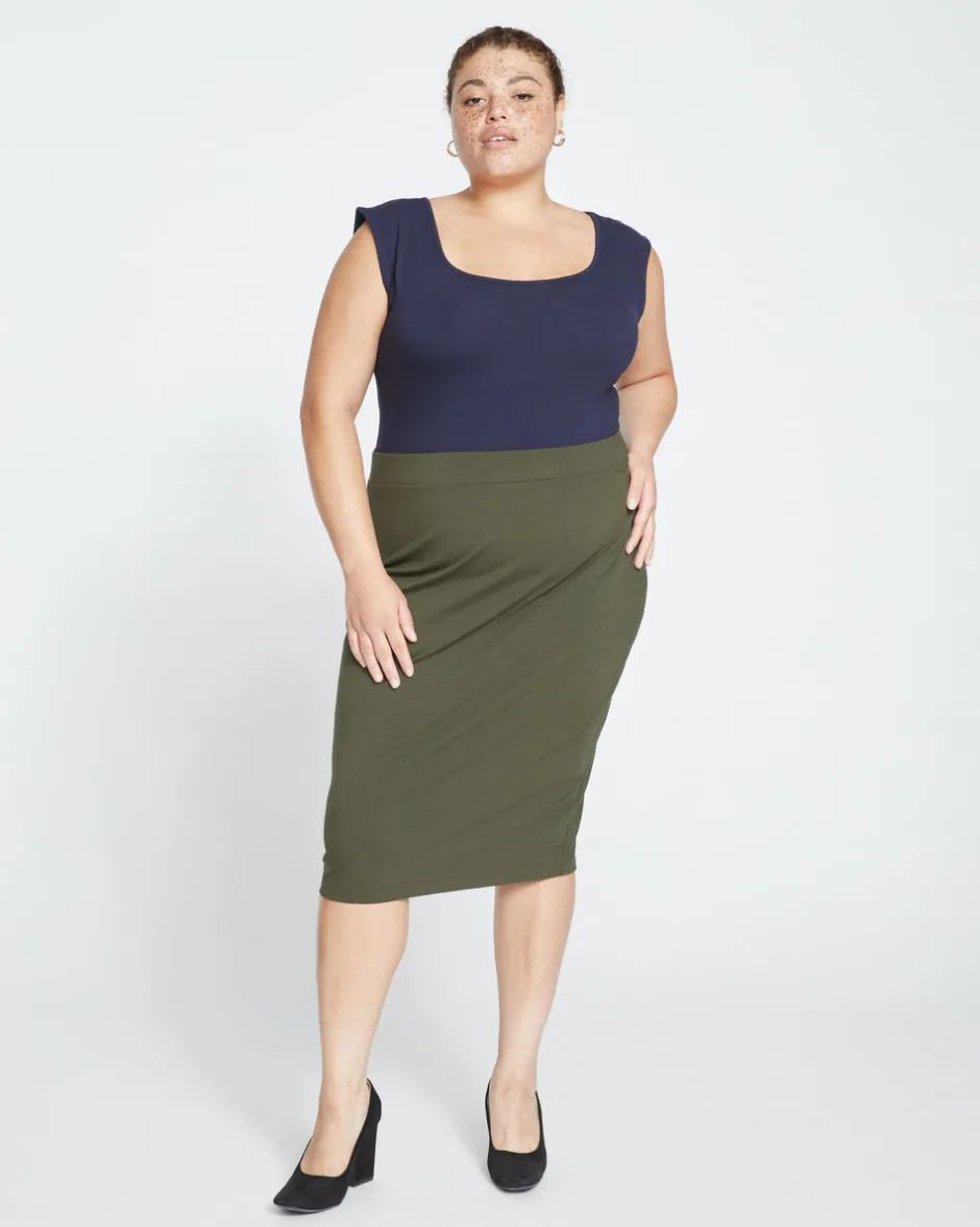 Universal Standard Danube Jersey Skirt