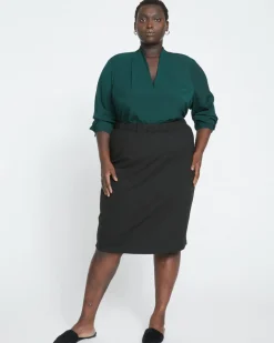 Universal Standard Danube Ponte Skirt