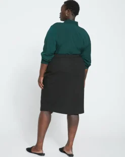 Universal Standard Danube Ponte Skirt