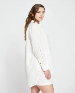 Universal Standard Dawn Linen Hi Low Tunic