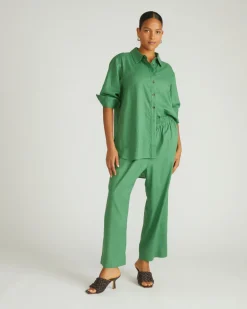 Universal Standard Dawn Linen Hi Low Tunic