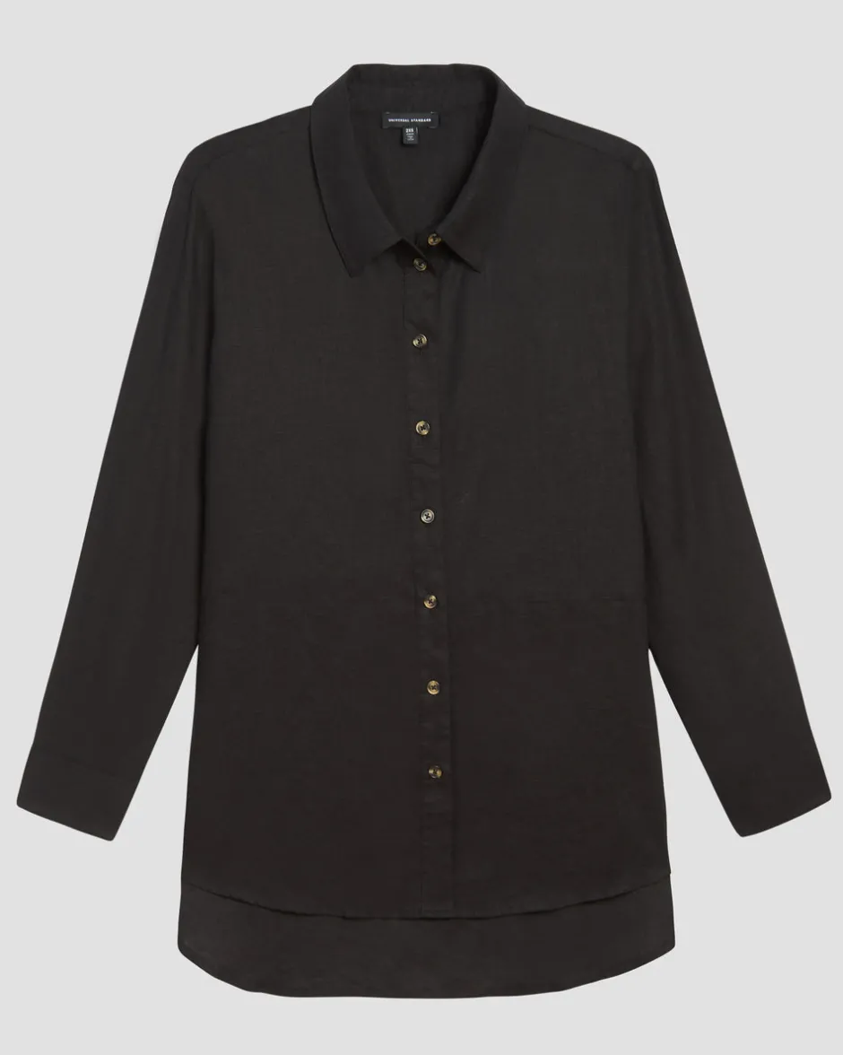 Universal Standard Dawn Linen Hi Low Tunic