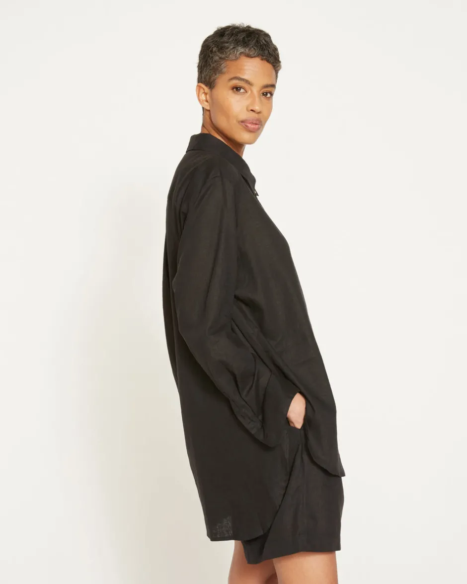 Universal Standard Dawn Linen Hi Low Tunic