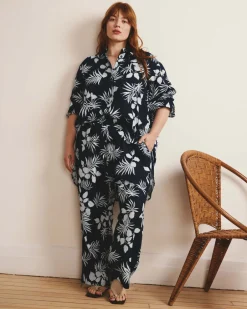 Universal Standard Dawn Linen Hi Low Tunic